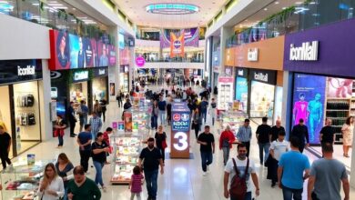 تسوق حيوي في مول أيكون برام الله