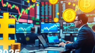 تداول الفوركس والعملات الرقمية في عام 2025